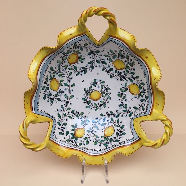 CENTERPIECE WITH THREE HANDLES, CM.40D, LIMONCINI